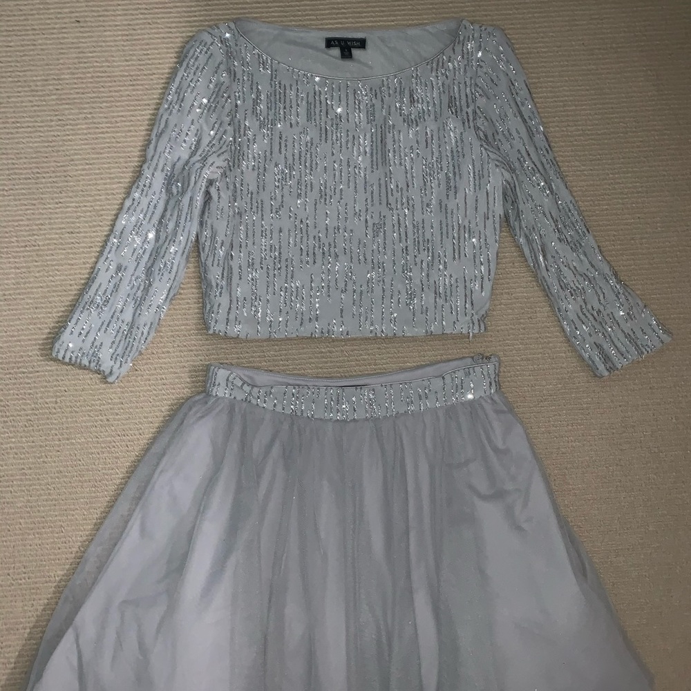 two piece dress set
